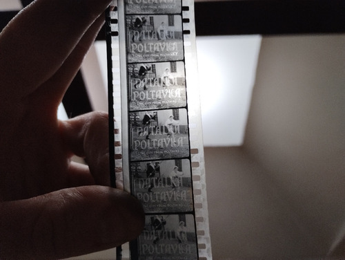 Pelicula Cine 35 Mm Trailer Film Ucraniano Copia Nitrato (Usado)