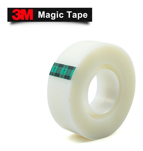 Imagen 3 de 3 de 1x Cinta Mágica Scotch 19mmx25,4mm Invisible 3m