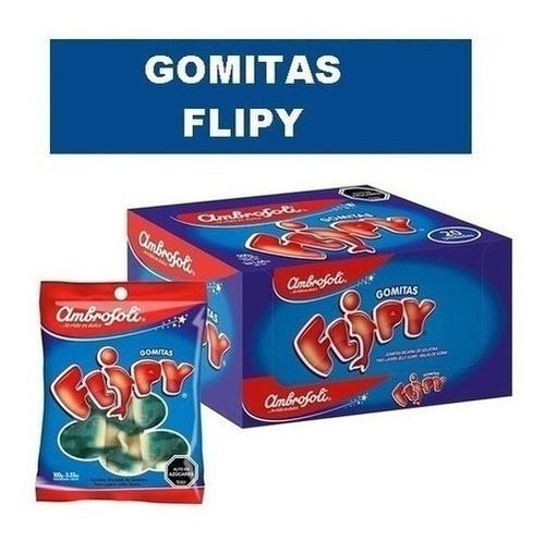 Gomitas Flipy De Ambrosoli Caja X 20 Unidades