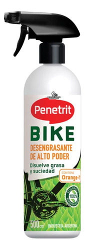 Desengrasante Bicicleta Penetrit Alto Poder X 500cm3 Atomiza
