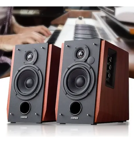 Monitor De Áudio 2.0 R1700bt Madeira 66w Rms Edifier