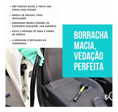 Guarnição De Vedação Tampa Traseira Uno Mille Premium Elba