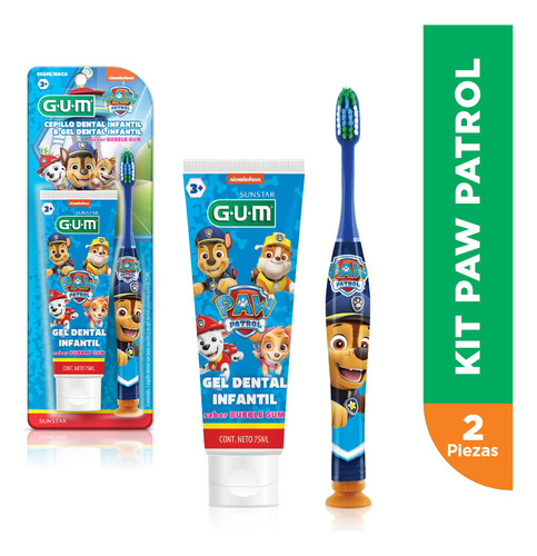 Gum® Kit Infantil Paw Patrol Azul