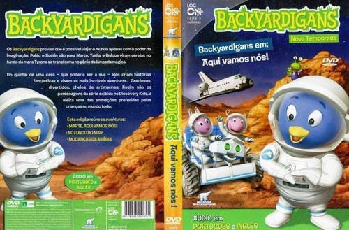 Dvd Backyardigans - Marte Aqui Vamos Nós