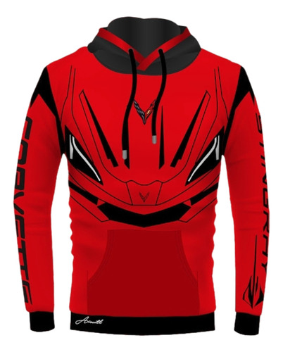 Sudadera Axocatl Tributo A Corvette Stingray 