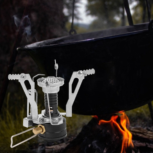 Mini Estufa De Gas Portátil Para Acampar Al Aire Libre 3000w