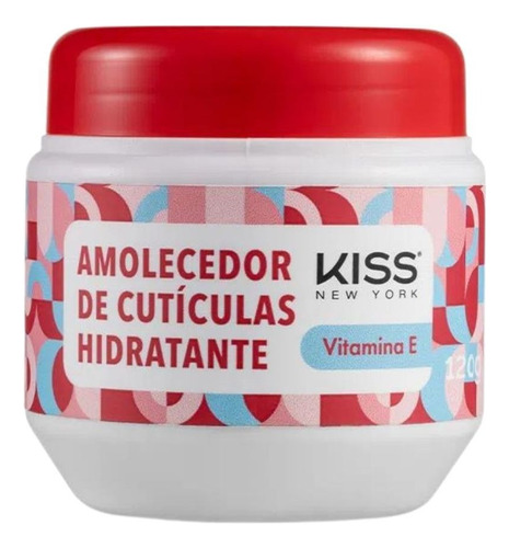 Amolecedor De Cutículas Hidratante Kiss Ny Vitamina E 120g