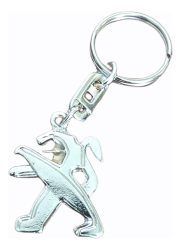 Ysl Llavero Logotipo Peugeot Metálico