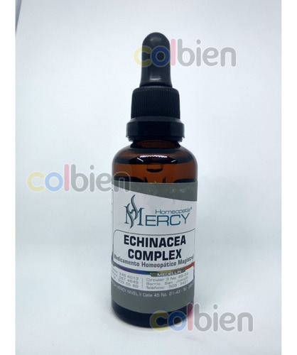 Echinacea Gotas 50 Ml Homeopaticos Natural Sistema Inmune