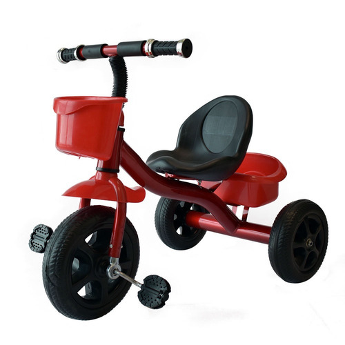 Triciclo Sencillo Para Niños Rojo Macilux