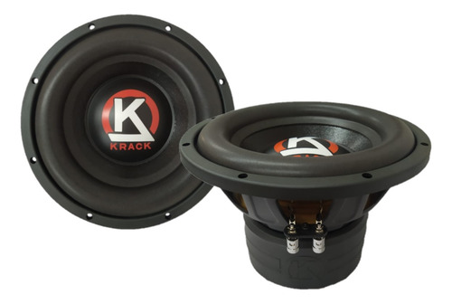 Par Subwoofer Krack 10 Kw10800xp 1000w Rms Triple Iman