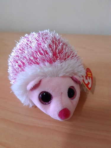 Imagen 4 de 6 de Peluches Ty Beanie Baby El Erizo Rosado Sra Prickly