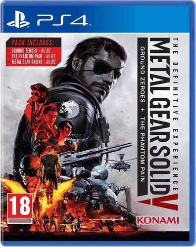 Metal Gear Solid V Definitive Edition Ps4 Juego Fisico
