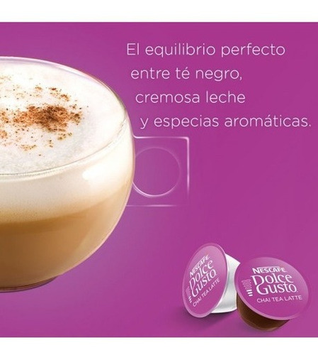 Cápsulas Nescafé Dolce Gusto Chai Tea Latte X 16