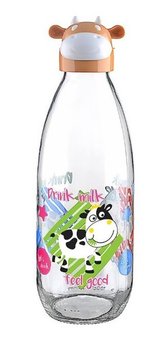 Botella Para Leche Cow Bottle 1000 Ml Titiz