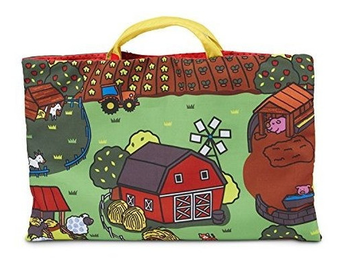 Melissa Y Doug Takealong Farm Bebe Y Niño Pequeño Mat 1925 X