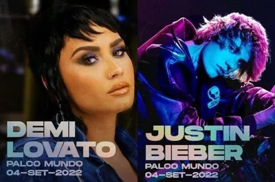 Ingressos Rock In Rio 2022 - Justin Bieber E Demi Lovato