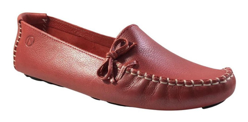 Mocassim Feminino Em Couro Legítimo Andacco 2300