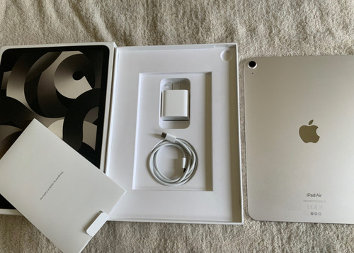 Apple Ipad Air (5a) 10.9 Wi-fi 64gb Chip M1 Blanco Estelar Blanco