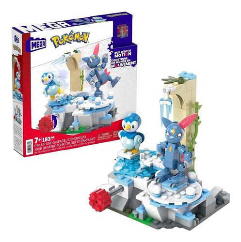 Lego De Pokemon Figuras Piplup Y Sneasel Día De Nieve 