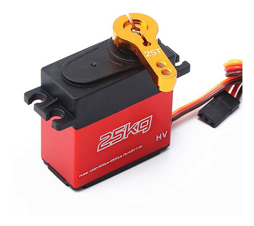 Servo 1/12 Torque Servo Car Gear 1/10 Braço Impermeável Digi