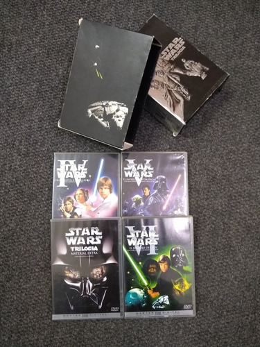 Imagen 2 de 4 de Star Wars Trilogia Material Extra 4dvd 4-5-6 Guerra Galaxia