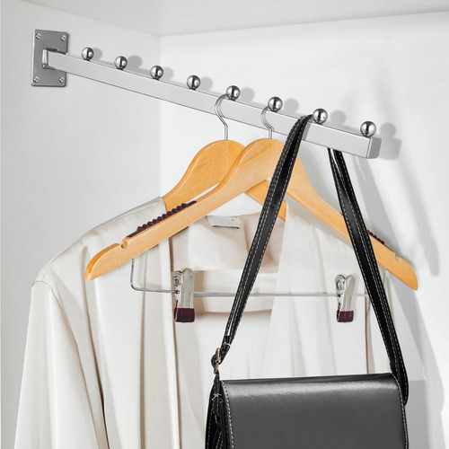 Cascada Exhibidor De Ropa Para Pared Longitud 40 Cm,5 Piezas