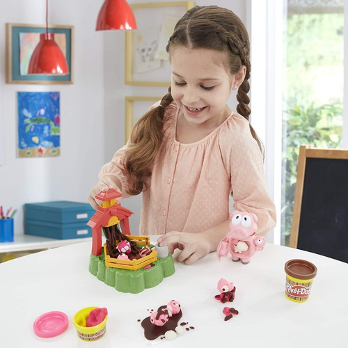 Play Doh Cerditos En El Lodo Animals Crew Hasbro E6723