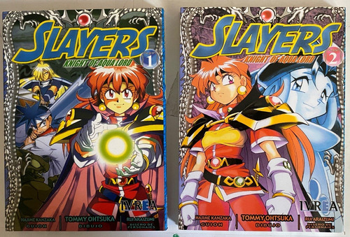 Slayers, Knight Of Aqua Lord, 2 Tomos, Manga, Ivrea, C7