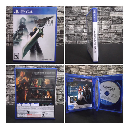 Final Fantasy Vii Remake First Class Edition Colecionador