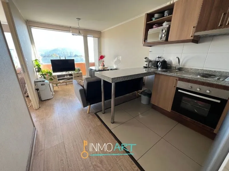 Departamento En Venta De 1 Dorm. Ed. Centro Blanco, Temuco