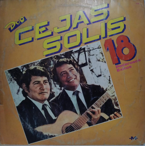 Duo Cejas Solis  18 Poderosos Exitos Lp Argentina 1986