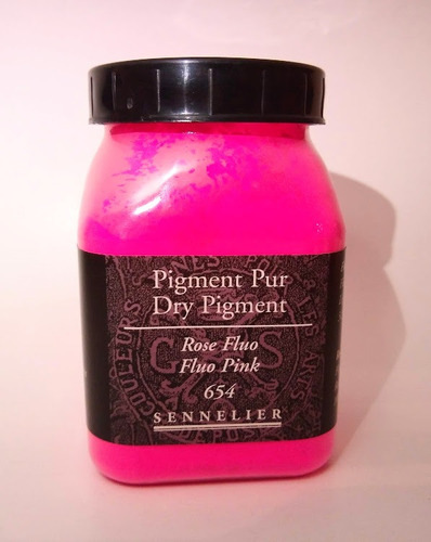 Pigmento Sennelier - Rosa Fluo - 654 - 100g