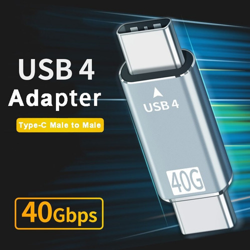 Adaptador Usb C Macho A Usb C Macho - Cable Datos Extension