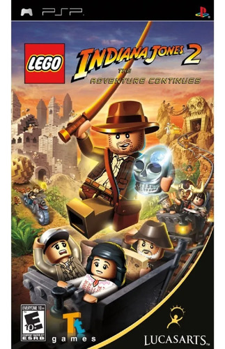 Jogo Para Psp Lego Indiana Jones 2 The Adventure Continues (Usado)