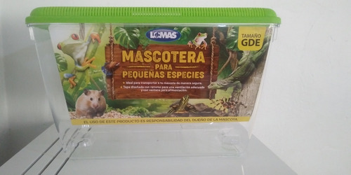 Imagen 1 de 1 de Lomas Mascotera Pequeñas Especies Gde Reptiles Roedores Pece