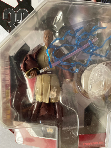 Mace Windu Star Wars 30th Anniversary Collection Hasbro 2006 (Usado)