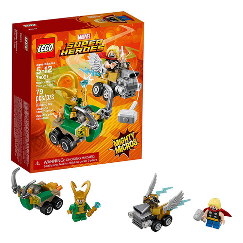 Lego Marvel Super Heroes Mighty Micros: Thor Vs. Loki 76091