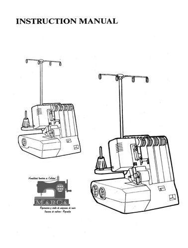 Imagen 3 de 7 de Manuales Maq. De Coser Varias Marcas Copias Envío Gratis