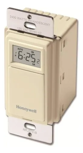 Cronómetro Programable Honeywell Econoswitch 7d - Almendra C