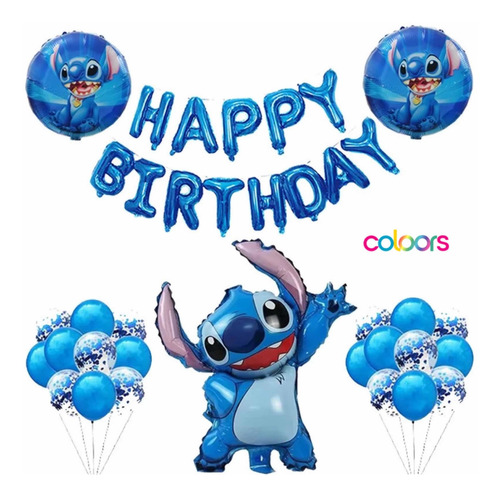 Globo Redondo Stitch