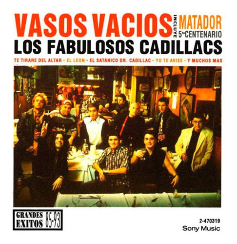 Vinilo Los Fabulosos Cadillacs - Vasos Vacíos (2 Lp) Sony