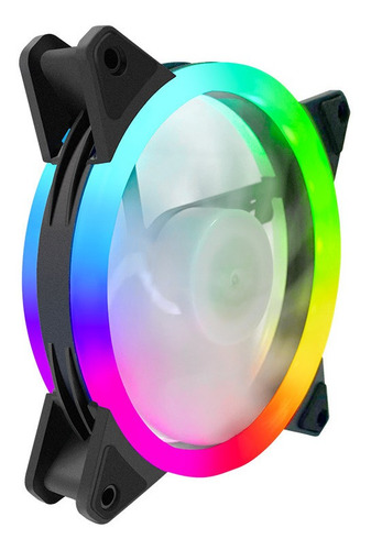 Kit 3 Cooler Colorful Led Argb Fan Cool Series 120mm Control