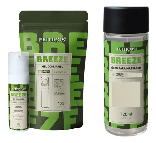 NATUR VERA LA GELÉE 50g 3個セット Gel Jambu E Oleo Breeze | Frete grátis