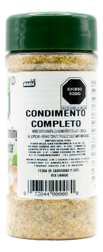 Sazonador Completo Molido Badia 99.2g Sin Gluten