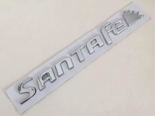 Emblema En Letras Hyundai Santafe Mod: 2005 A 2013