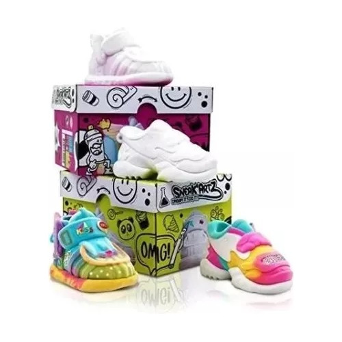 Zapatilla Para Pintar Sneak'artz Shoes Box Original Wabro