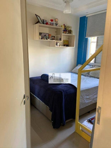 Apartamento Com 2 Dormitórios À Venda, 58 M² Por R$ 268.000 - Vossoroca - Votorantim/sp - Ap1137