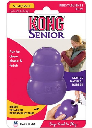 Brinquedo interativo para cães Kong Senior - Tamanho S
