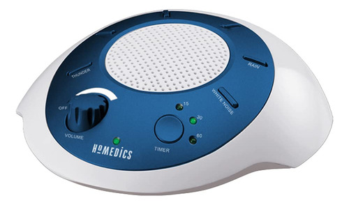 Homedics Soundsleep - Maquina De Sonido De Ruido Blanco, Azu